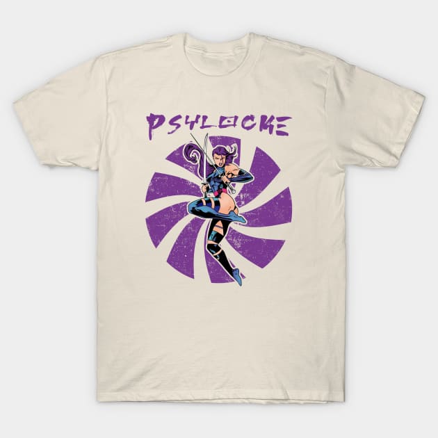 Psylocke T-Shirt by OniSide